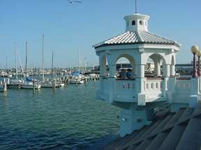 gazebo on the bay in Corpus Christ